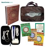 قلم قرآنی بصیر 8 گیگ BSR280 | بسته شماره 7 با قرآن 604 صفحه عثمان طه (کیف برزنتی)