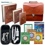 قلم قرآنی 32 گیگ بلوتوث‌دار BSR470 | بسته 10 (درشت خط) قرآن 1208 صفحه و منتخب مفاتیح
