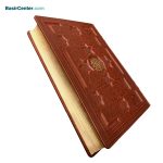 کتاب قرآن نفیس و معطر لیزری بصیر همراه با قاب بازشو - Image 3