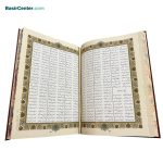 کتاب نفیس شاهنامه فردوسی چرمی همراه با تنگ خاتم قطع رحلی - Image 6
