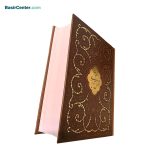 کتاب نفیس کلیات شمس تبریزی با قاب کشویی چرمی لیزری - Image 3