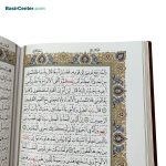 کتاب شاهنامه فردوسی نفیس چرمی برجسته طرح رخ با قاب کشویی - Image 5