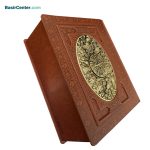کتاب نفیس کلیات شمس تبریزی همراه با جعبه طرح چرم و مس - تصویر 2