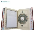 کتاب نفیس شاهنامه فردوسی چرمی پلاک دار جعبه لپتاپی - Image 5